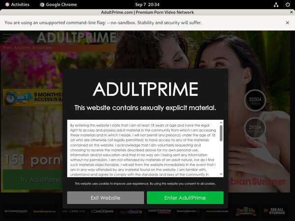 Adultprime.com Discount 70% Off
