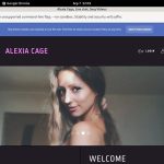 Alexia Cage Get Password