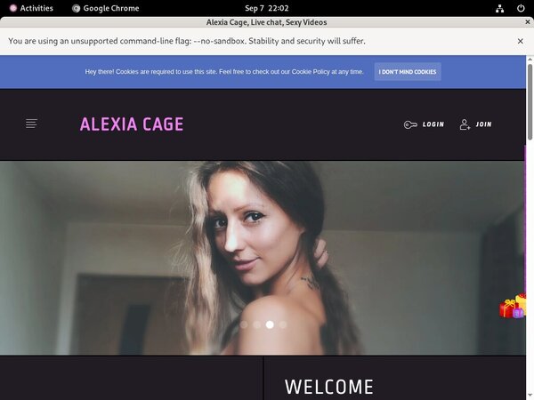 Alexia Cage Get Password
