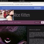 Alice Kitten Paysite Discounts