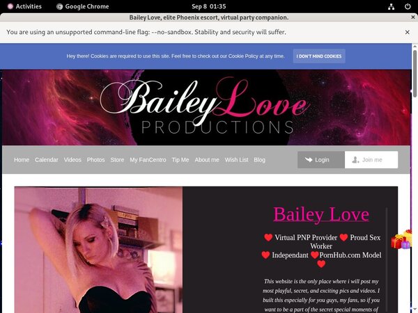 BaileyLove Password Account