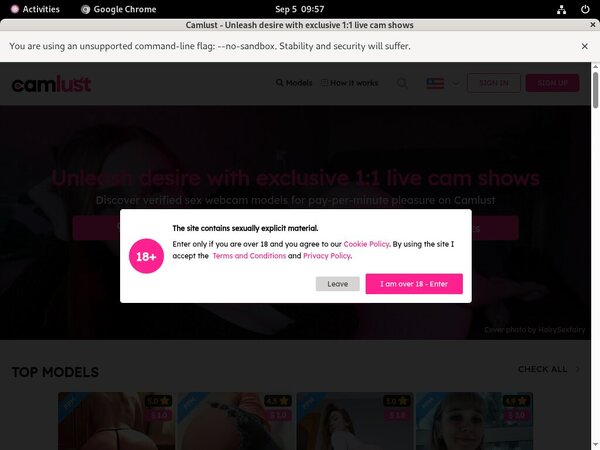Cam Lust Free Trial