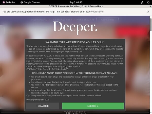 Deeper With Credit Card