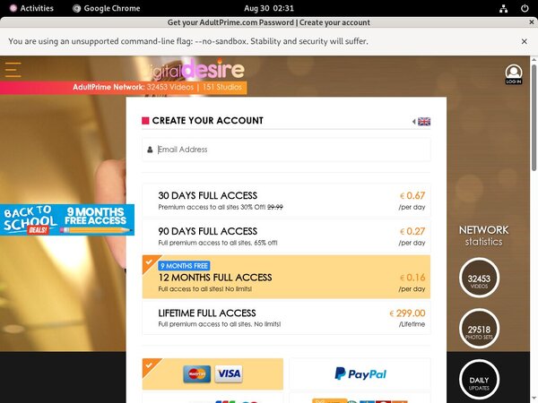 Digital Desire Lifetime Membership