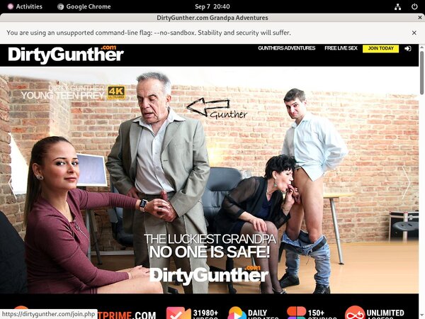 Dirty Gunther Bank Payment