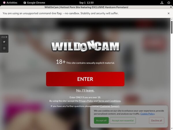 Discount Wild On Cam Deal