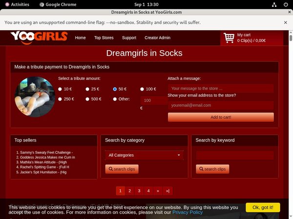 Dreamgirls In Socks Account Blog