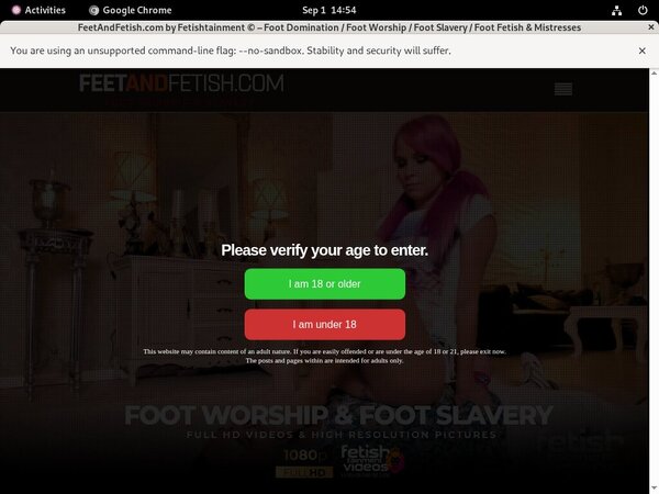Feet And Fetish Membership Plan