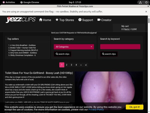 Filth Fetish Studios Trial Member