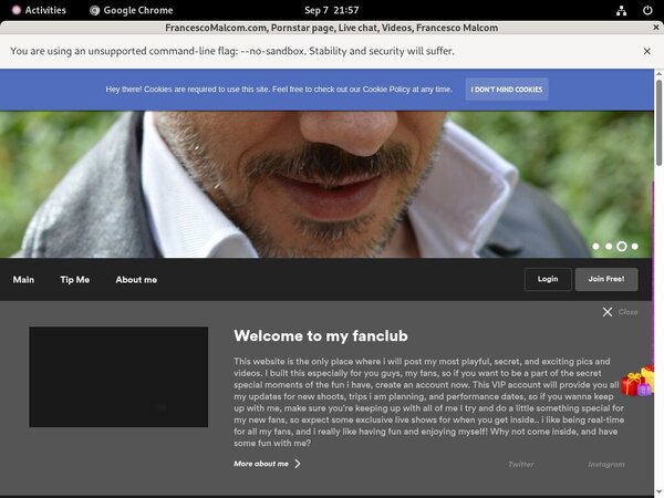FrancescoMalcom.com Try Free