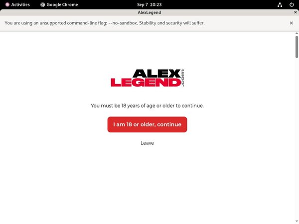 Free Account On Alexlegend