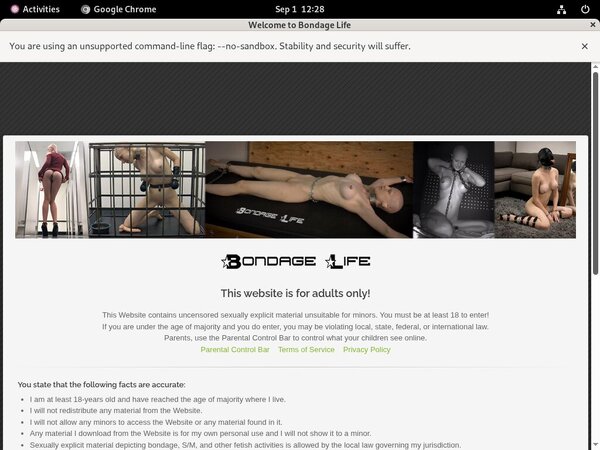 Free Bondage Life Username And Password