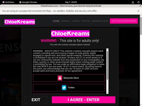 Free Chloe Kreams Premium Acc