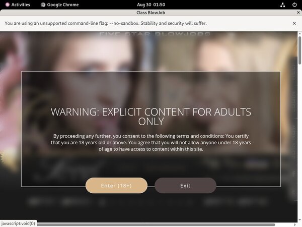 Free Class Blowjob Membership Trial
