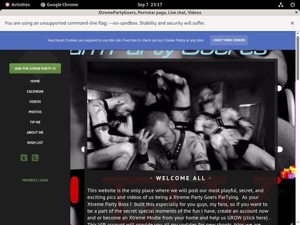 Free Xtremepartygoer.modelcentro.com Films