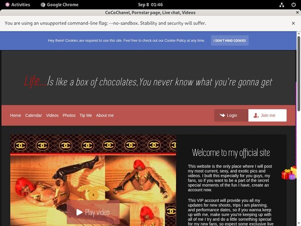 Get Cocochanel.modelcentro.com Free Login