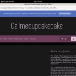 Get Into Callmecupcakeyan.modelcentro.com Free
