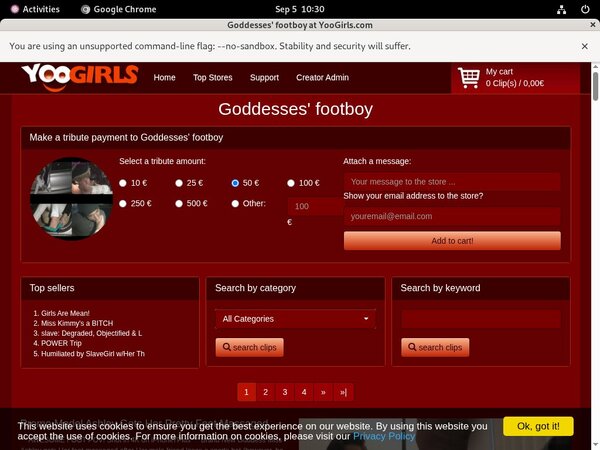 Goddesses Footboy Site Rip Link