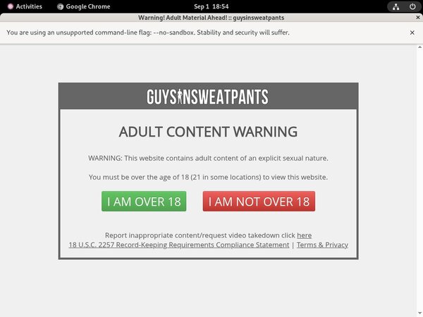 Guys In Sweatpants Promo