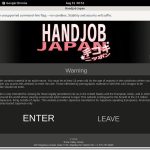 Japan Handjob Sign Up