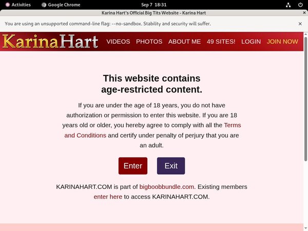 Karina Hart Membership Deal