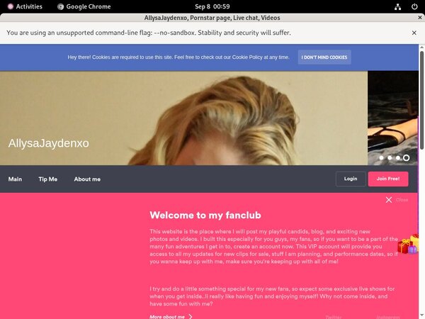 Logins Allysajaydenxo Free