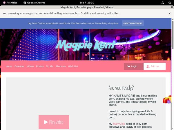Magpie Kent Promos