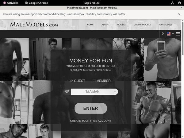 Male Models Clips For Sale