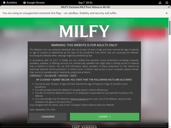 Milfy Password Generator