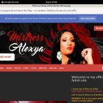 Mistress Alexya Mobile