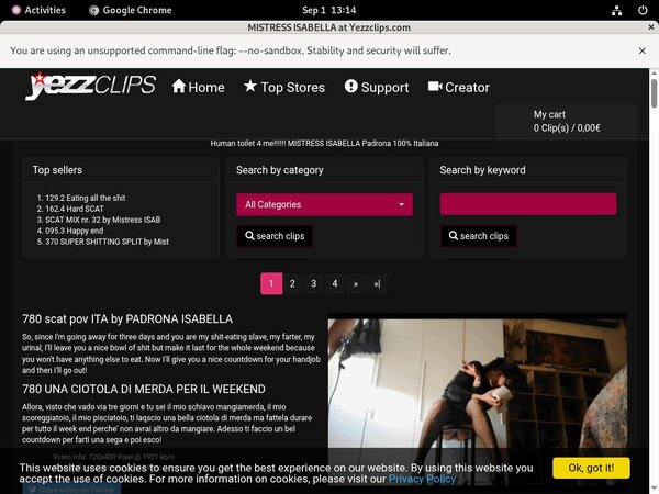 MistressIsabella Paypal Trial