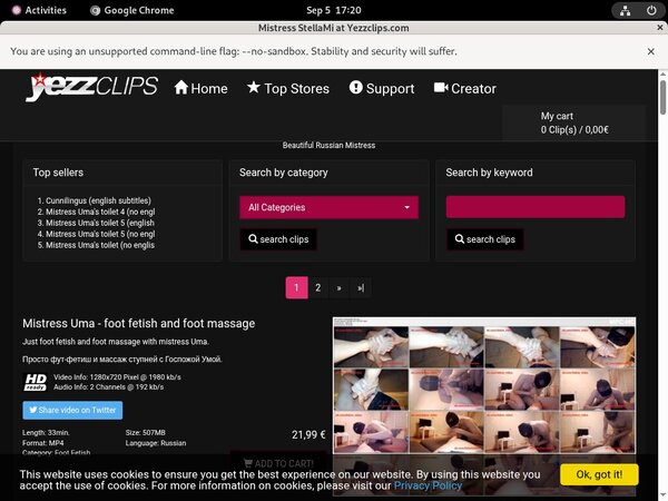 MistressStellami Customer Support