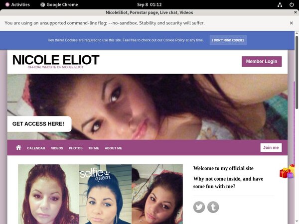 NicoleEliot Login Account