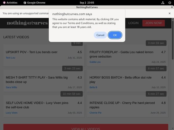 Nothing But Curves Without CC