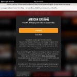 Nude Africancasting
