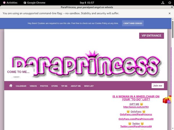 Paraprincess.com Discount Coupon