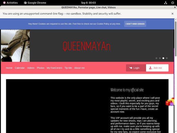 QUEEMAYAn Sign Up