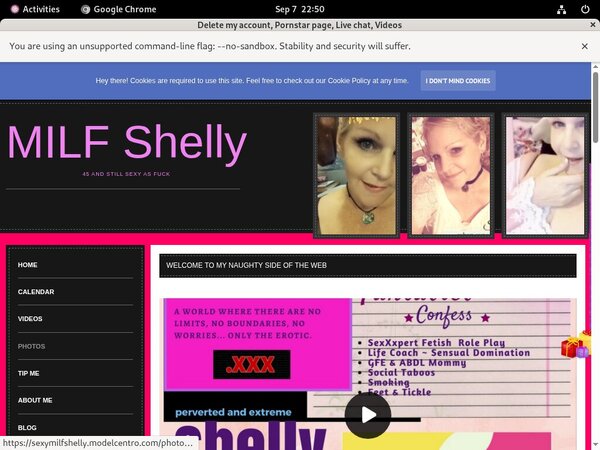 Sexymilfshelly.modelcentro.com Sex Movies