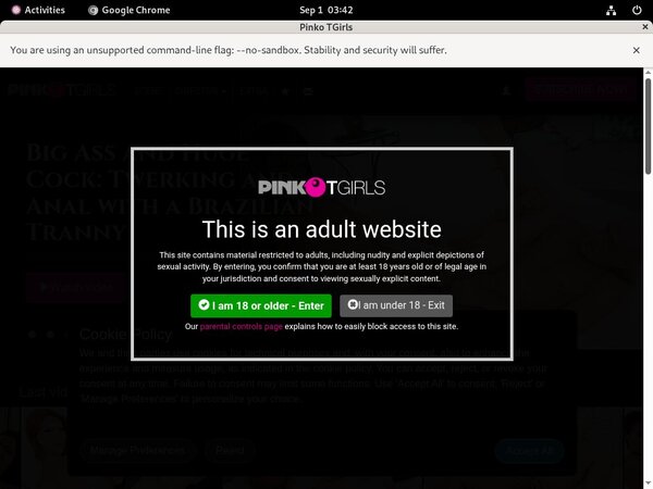 TGirls PinkO Free Membership