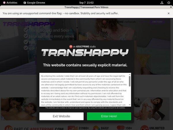 Trans Happy Freies Konto