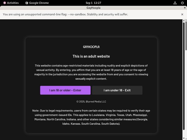 New Free Gay Hoopla Account