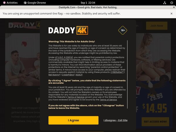 Daddy 4k Discount Registration