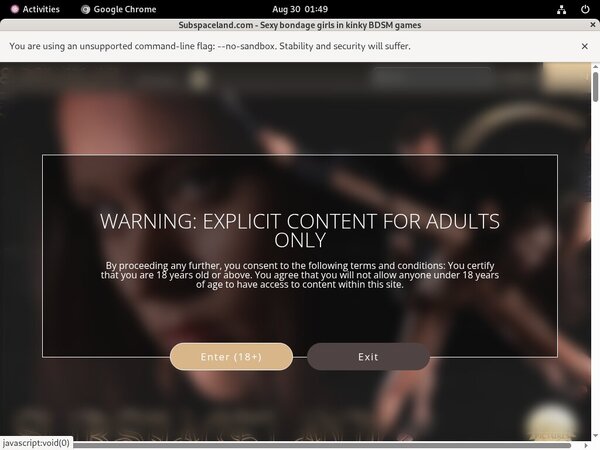 Subspace Land Pay Site